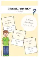 Vorschau - Spiele - Ich habe...- Wer hat..? - a, m, o, i, l & u - Deckblatt