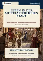 Vorschau - Arbeitsblätter - Leben in der mittelalterlichen Stadt | Geschichte 6/7 | Doppelstunde - Deckblatt