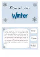 Vorschau - Spiele - Lesespiel: Klammerkarten Winter - Seite 2
