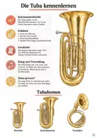 Vorschau - Arbeitsblätter - Die Tuba – Instrumentenkunde mit Hörbeispielen, Aufbau und Rätseln - Seite 1