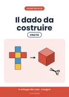 anteprima - Esercizi - 🧊 Geometria: il dado da costruire, lo sviluppo del cubo - Pagina di copertina