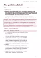 Vorschau - Arbeitsblätter - Sprache und Kommunikation in analogen und digitalen Medien - Fontane: Effi Briest – Wie spricht Gesellschaft? | Soziolinguistik-Klausur + EWH - Seite 3