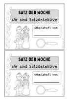 Vorschau - Arbeitsblätter - Satz der Woche: Arbeitsheft (Kl. 2-4) - Seite 2