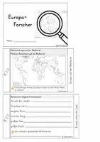Vorschau - Arbeitsblätter - Europa Forscherheft - Seite 2