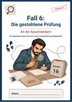 Vorschau - Arbeitsblätter - Materialpaket - Ali der Sprachdetektiv Fall 1-6 - DaF DaZ - A1-B2 - Seite 1