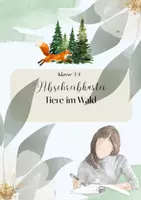 Vorschau - Arbeitsblätter - Abschreibkartei - Tiere im Wald | Grundschule Deutsch & Sachunterricht - Deckblatt