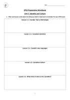 Vorschau - Unterrichtsreihen - ZP 10 | Canada: Culture and Identity | Fertige Unterrichtseinheit mit Arbeitsblättern und Präsentation - Seite 1