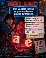 Vista previa - Hojas de trabajo - Diptongos, hiatos y triptongos - página 3