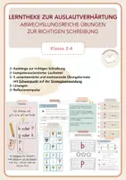 Vorschau - Stationenlernen - Lerntheke zur Auslautverhärtung - Deckblatt