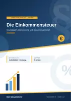 Vorschau - Arbeitsblätter - Einkommensteuer – Grundlagen - Deckblatt