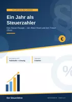Vorschau - Arbeitsblätter - Fallstudie – Ein Jahr als Steuerzahler - Deckblatt