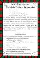 Vorschau - Stundenentwürfe - Kunst Wichtel Prickelbilder Fensterdeko Weihnachten - Seite 1