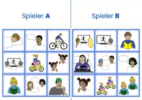 Vorschau - Arbeitsblätter - Grammatikspiele | DaF DaZ A1–A2 | XXL-Paket - Seite 2