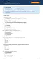 Vorschau - Quiz - Steuer-Quiz – 12 Fragen mit Lösung - Seite 1
