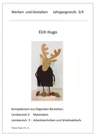 Vorschau - Stundenentwürfe - Häkeln - von der Luftmasche zum Elch - Deckblatt