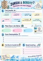 Vorschau - Arbeitsblätter - ⭐Zurück & bereit! Kreativer Ferienrückblick & Klassengemeinschaft - Deckblatt