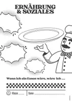 Vorschau - Arbeitsblätter - Deckblatt ES - Wenn ich ein Essen wäre, wäre ich - Seite 2