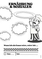 Vorschau - Arbeitsblätter - Deckblatt ES - Wenn ich ein Essen wäre, wäre ich - Seite 3