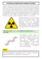Vorschau - Arbeitsblätter - Strahlungsarten: Alpha-, Beta- und Gammastrahlung - Seite 1