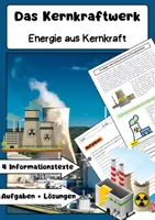 Vorschau - Arbeitsblätter - Das Kernkraftwerk Physik - Deckblatt