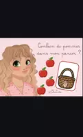 Aperçu - Feuilles d'exercices - Combien de pommes dans mon panier ? - Page de couverture
