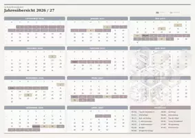 Vorschau - Lehrpläne/Lehrermaterial - Lehrerkalender Bayern 2026/27 komplett - Seite 1