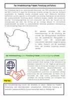 Vorschau - Arbeitsblätter - Der Antarktisvertrag: Friedenszone, Forschung & Umweltschutz - Seite 1