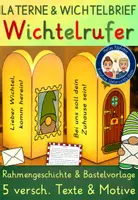 Vorschau - Stundenentwürfe - Ein Wichtel zieht ein - Wichtelrufer Laterne & Wichtelbrief - Deckblatt