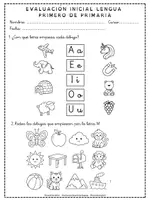 Vista previa - Refuerzo / NEE / Materiales de apoyo - Evaluaciones iniciales Primaria - página 3