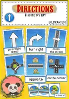Vorschau - Bildkarten - Bildkarten - Flashcards - Giving Directions - Finding my way - Deckblatt