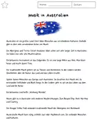 Vorschau - Arbeitsblätter - Musik in Australien - Seite 2