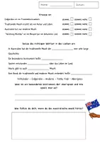 Vorschau - Arbeitsblätter - Musik in Australien - Seite 3