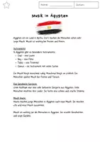 Vorschau - Arbeitsblätter - Musik in Ägypten - Seite 2