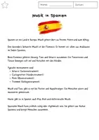 Vorschau - Arbeitsblätter - Musik in Spanien - Seite 2