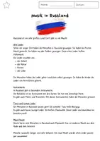 Vorschau - Arbeitsblätter - Musik in Russland - Seite 2