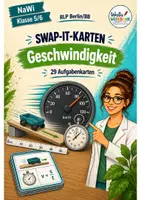 Vorschau - Spiele - NaWi Materialpaket „Bewegung zu Wasser, zu Lande und in der Luft“ – 6 Swap-it-Kartenspiele für Klasse 5/6 | Farbe & S/W - Seite 1