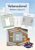Vorschau - Stundenentwürfe - Verbenautomat – Verben konjugieren | Wortstämme & Personalformen | Klasse 2/3 - Deckblatt