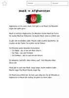 Vorschau - Arbeitsblätter - Musik in Afghanistan - Seite 2