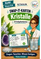 Vorschau - Spiele - NaWi Materialpaket „Welt des Großen – Welt des Kleinen“ – 5 Swap-it-Kartenspiele für Klasse 5/6 | Farbe & S/W - Seite 1