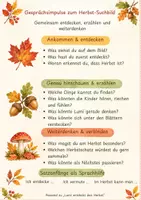 Vorschau - Bildkarten - Lumi entdeckt den Herbst - kostenloses Suchbild mit Gesprächsimpulsen für Klasse 1 - Seite 2