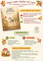 Vorschau - Bildkarten - Lumi entdeckt den Herbst - kostenloses Suchbild mit Gesprächsimpulsen für Klasse 1 - Seite 3