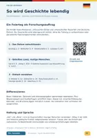 Vorschau - Stundenentwürfe - Tag der Deutschen Einheit - 3. Oktober- 3.-6. Klasse - Seite 1