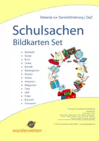 Vorschau - Stundenentwürfe - Schulsachen DaZ - Deckblatt