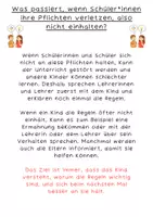 Vorschau - Arbeitsblätter - Schüler*innenpflichten Klassenrat - Seite 3