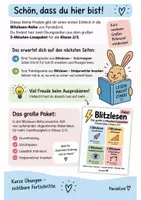 Vorschau - Arbeitsblätter - Kostenloses Blitzlesen-Freebie | Lesetraining Klasse 2/3 - Seite 1