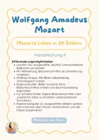 Vorschau - Merkblätter - Mozarts Leben in 20 Bildern | Bildkarten & Bildunterschrift - Seite 3