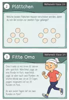 Vorschau - Aufgabenkarten - Knobelkartei Mathematik Klasse 3 und 4 - Seite 3