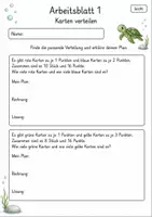 Vorschau - Arbeitsblätter - Problemlösen Mathematik Klasse 4 | Mathematik Klasse 4 | 10 Arbeitsblätter als PDF - Seite 1