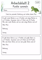 Vorschau - Arbeitsblätter - Problemlösen Mathematik Klasse 4 | Mathematik Klasse 4 | 10 Arbeitsblätter als PDF - Seite 2