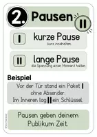 Vorschau - Poster - Vorlese-Poster: Regiezeichen Klasse 5/6 - Seite 2